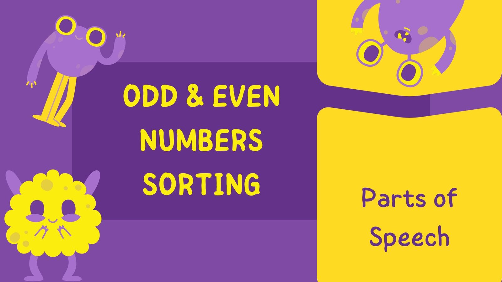 Odd & Even Numbers Sorting