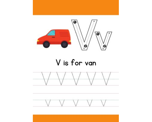 Tracing The Letter V