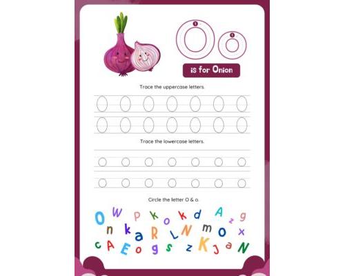 Tracing The Letter O