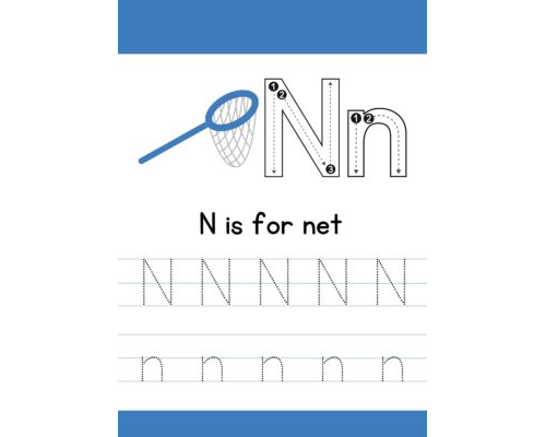 Tracing The Letter N