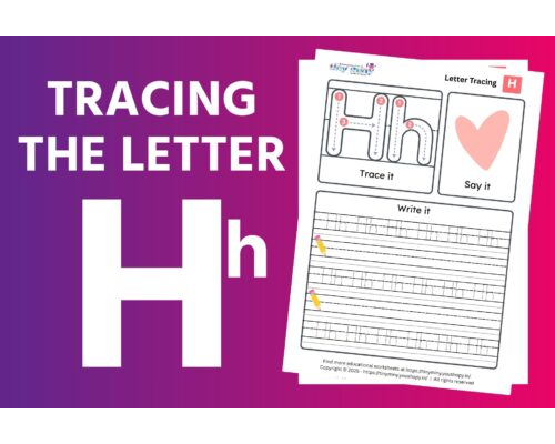 Tracing the Letter H