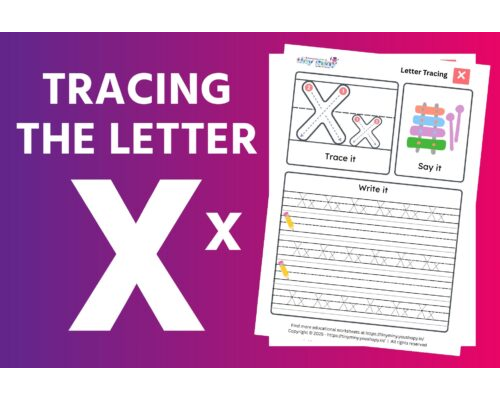 Tracing the Letter X