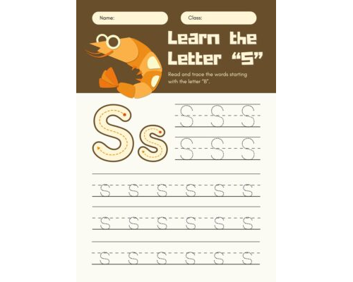 Tracing The Letter S