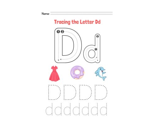 Tracing The Letter D