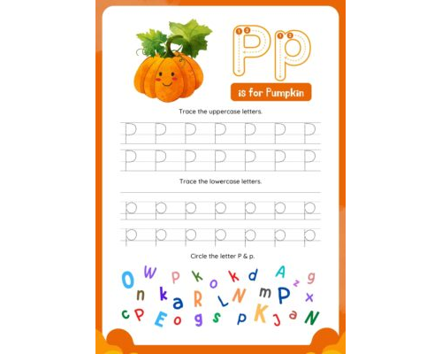 Tracing The Letter P