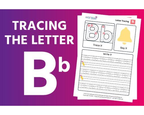 Tracing the Letter B