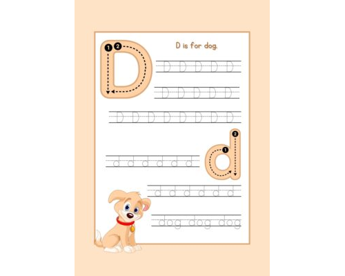 Tracing The Letter D