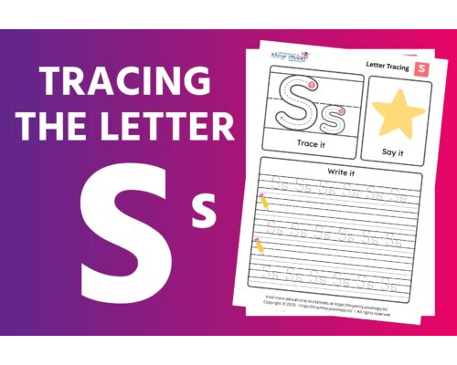 Tracing the Letter S