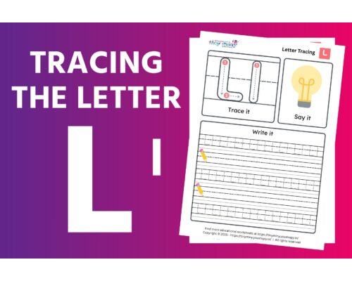 Tracing the Letter L