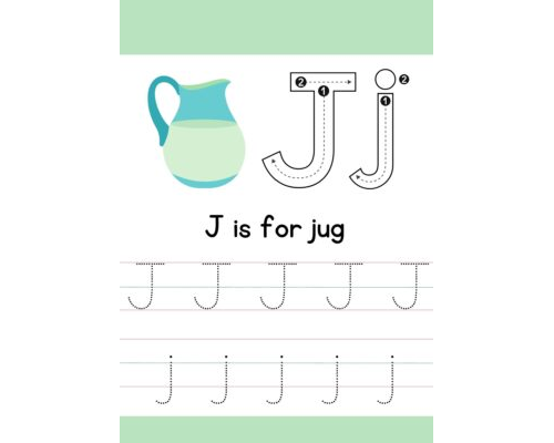 Tracing The Letter J
