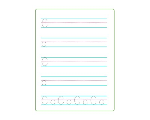 Tracing the Letter C