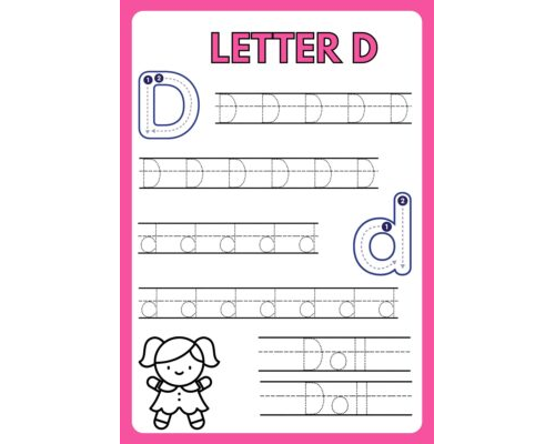 Tracing The Letter D