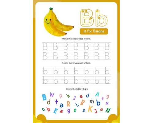 Tracing the Letter B