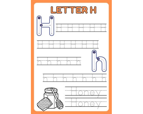 Tracing The Letter H