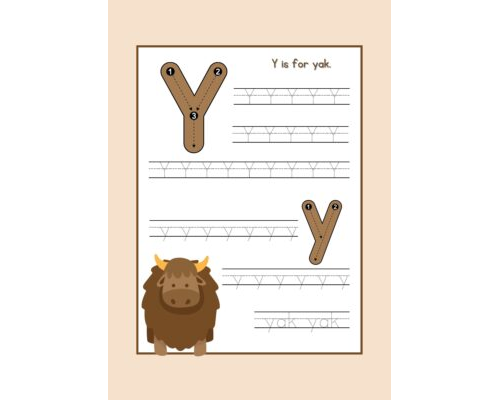 Tracing The Letter Y
